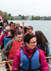 Mise à l'eau du Dragon boat pour le 1er mai