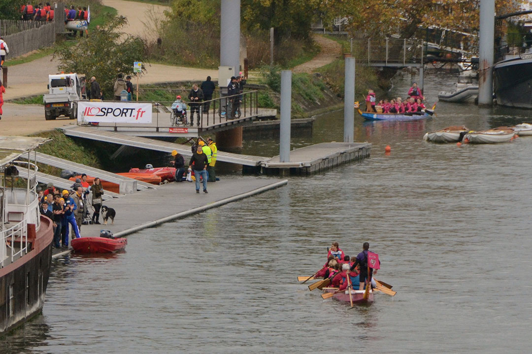 Départ de la Traverseine de Paris 2014