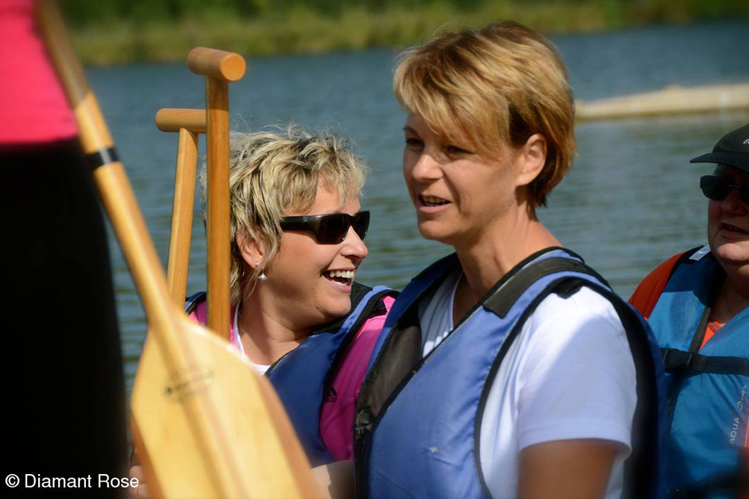 Les Dragon Ladies de Dragon Boat