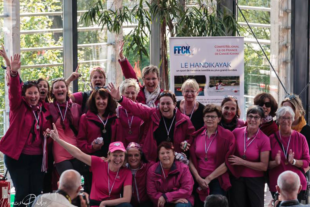 Les Dragon Ladies récompensées pour leur performance Traverseine 2015