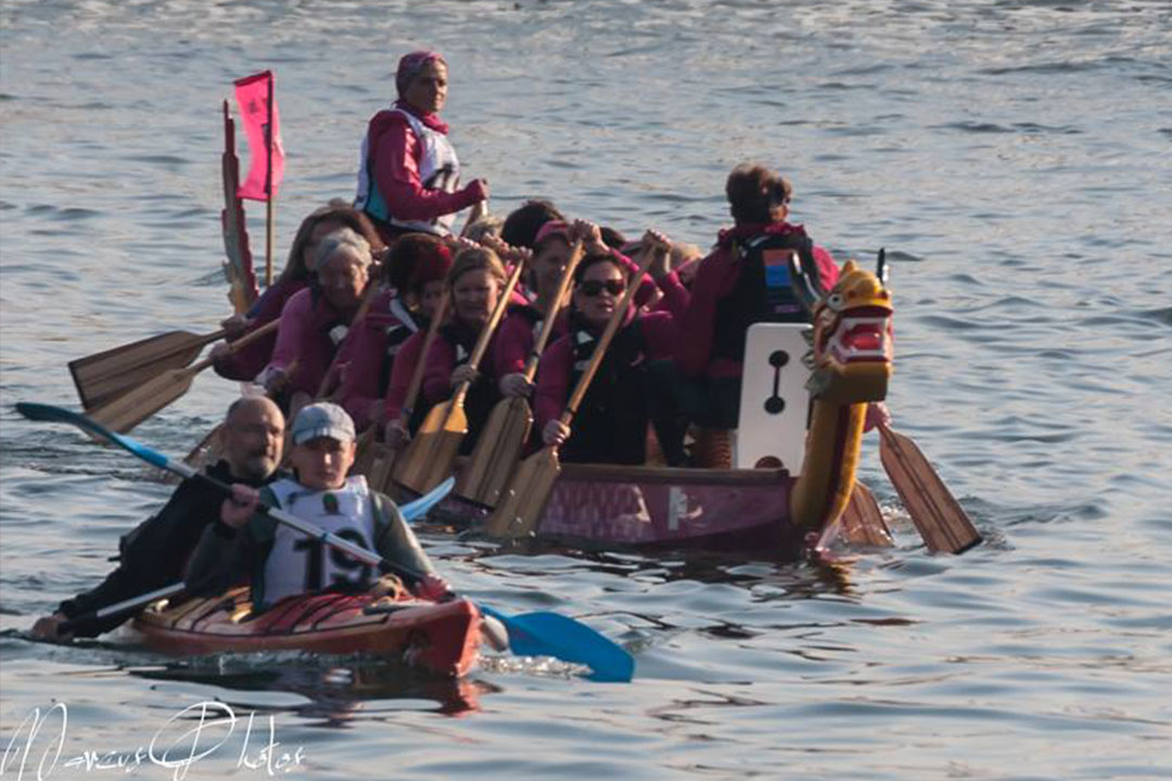 Les Dragon Ladies sur la Seine Paris 2015