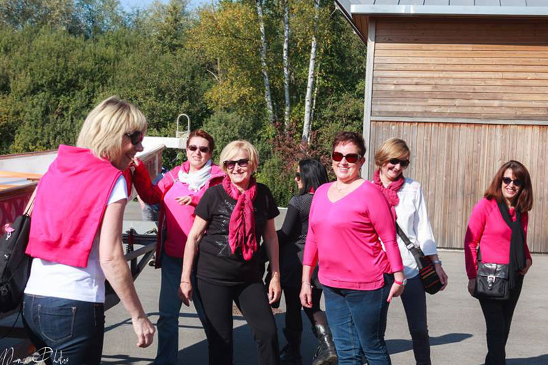 Les Ladies Avant le Départ Pour La Traverseine 20125