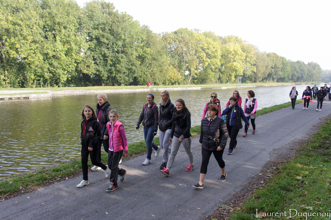 Marchons avec l'association Diamant Rose en Octobre rose en 2015