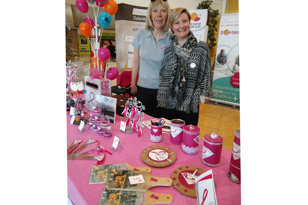 Octobre rose à Auchan pour Diamant Rose