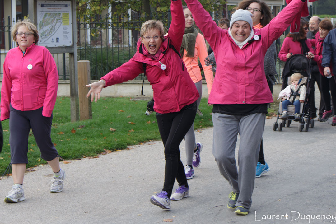 Organisation d'une marche pour octobre rose Saint-Quentin
