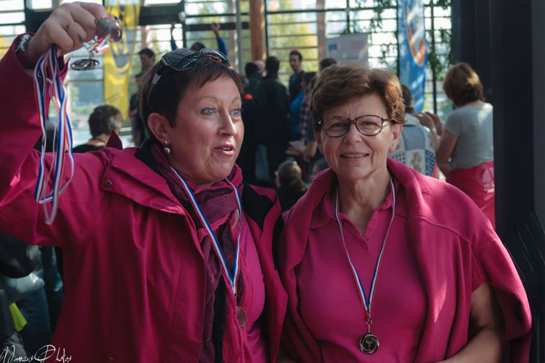 Pascale Quentin Présidente de Diamant Rose Célèbre la victoire des Dragon Ladies Paris 2015