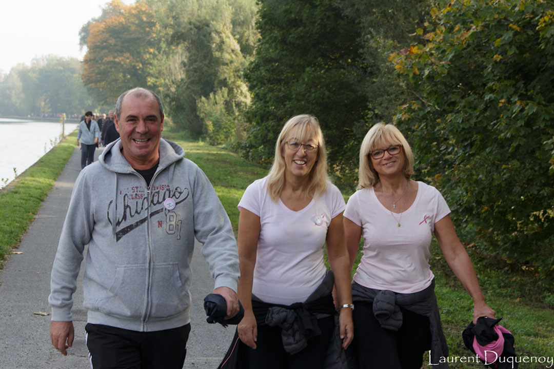 Tous en marche en octobre 2015 avec Diamant Rose