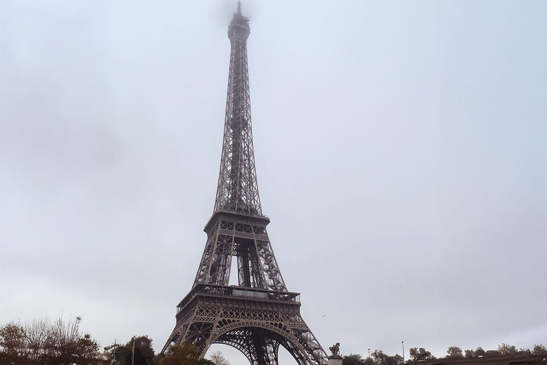 Vue de la Tour Eiffel Pour La Traverseine de 2014